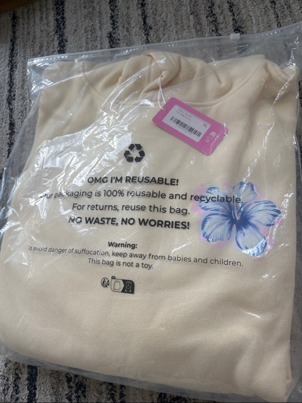 Edikted Tropical Bloom Hoodie - Picture 4 of 4